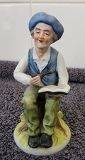 Vintage Ceramic Old Man Figure