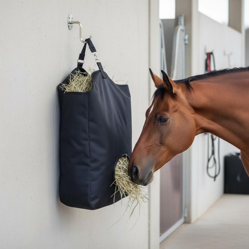 Horse hay feeder - feeder, net