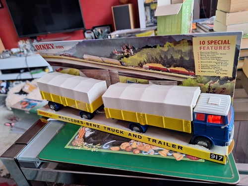Dinky 917 mercedes benz - mercedes-benz, truck