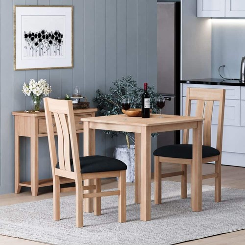 Solid oak small square dining - oak,
