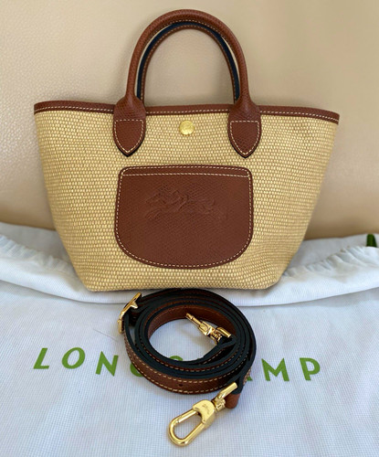 Longchamp pliage beige - le,