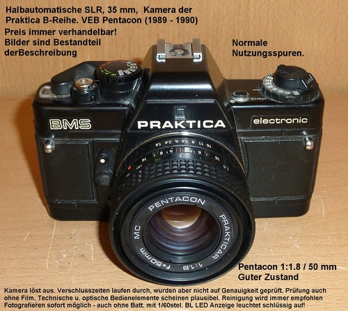 Praktica bms elektronic slr - praktica, bms-elektronic,