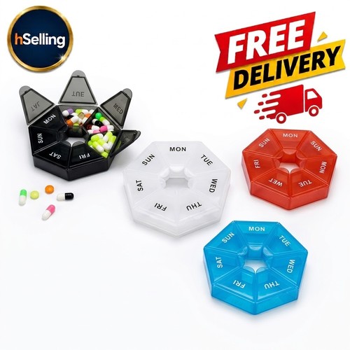 Day pill round box one - 7,
