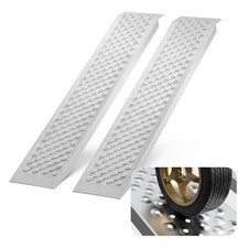 VEVOR 2Pcs 1200 x 215 mm Aluminum Loading Ramps Shed Ramps 399.2 kg ATV Tractor