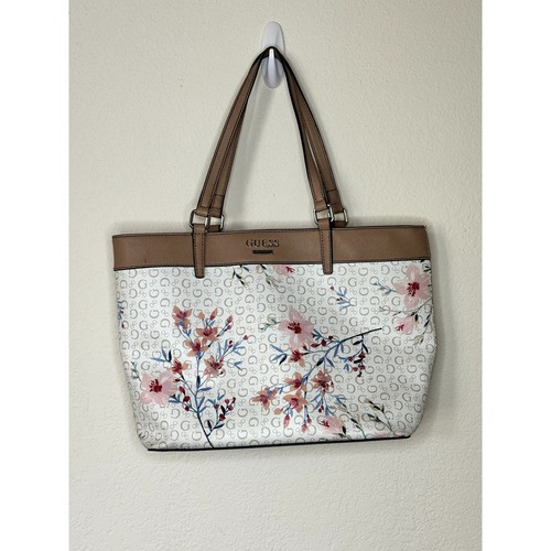 Guess white pink floral - &,