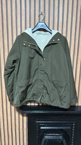 Khaki hooded jacket size - size, 12