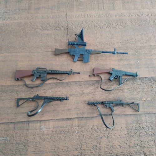 Action man machine gun - man,