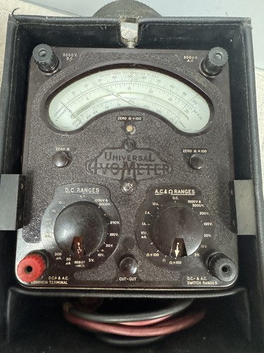 Avometer electrical test meter - test,