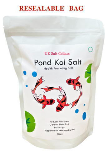 Pond salt 2kg 10kg koi - pond,