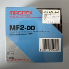 10x MAGNEX Floppy Disks MF-2DD