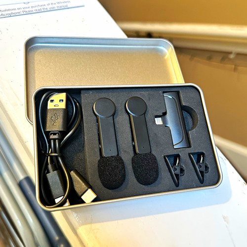 Nptcl wireless clip lapel - wireless, clip-on