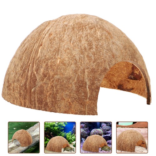 Reptile hideout large coconut - reptile,