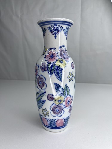 Vintage oriental vase flowers - vintage,