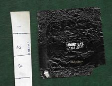 Foil wrapper - Mount Gay Rum - from Anthon Berg Chocolate Liqours / Liqueurs 