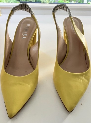 Daniel yellow leather pointed - daniel,