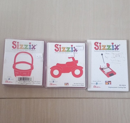 Sizzix cutting dies - cutting, 3