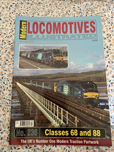 Modern locomotive illustrated - modern,