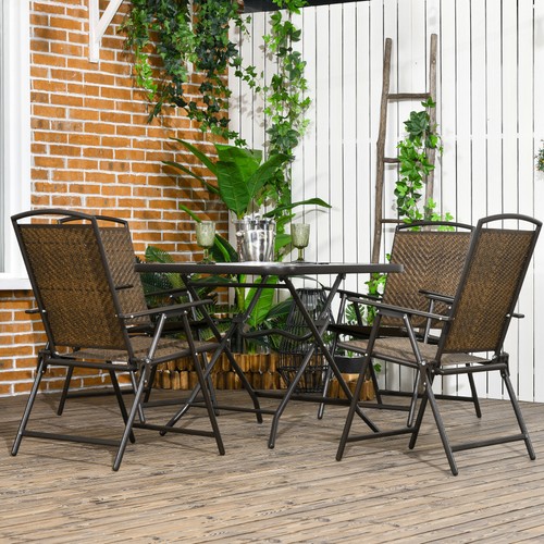 Outsunny pieces wicker - wicker, patio