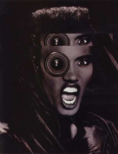 Grace jones the face poster - jones, face'