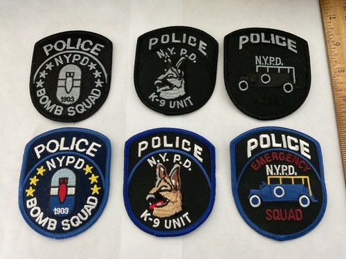 Nypd police collectable patch - nypd,