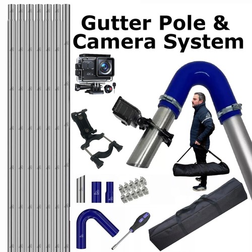 Ultimate gutter vacuum - ultimate, pole