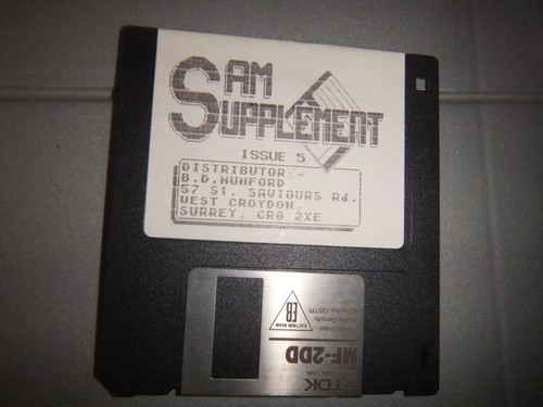 Sam supplement disk magazine - sam,