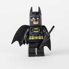 Batman - Black Suit with Yellow Belt and Crest Type 2 Cowl