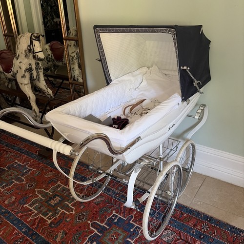 Silver cross vintage pram with - silver,