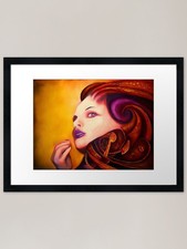 Laura Framed Art Print Framed