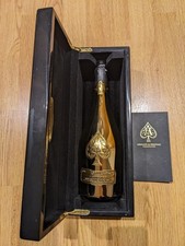 ARMAND de BRIGNAC - Ace of Spades - Gold Champagne Bottle and Black box- Empty