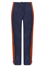 Calvin Klein 205W39NYC SIDE STRIPE ZIP PANT DENIM Jeans IT 40 UK 8