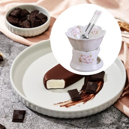 Chocolate fondue pot - fondue,