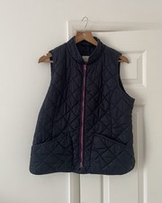 Joules Ladies blue navy gilet  Size 14
