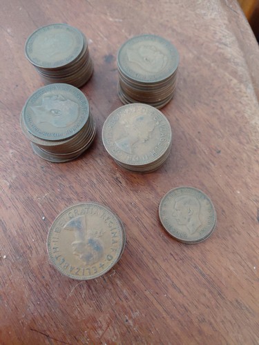 Copper penny coins - 1, +