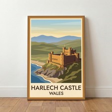 Harlech Castle, Wales Travel