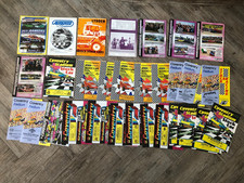 Stock car racing programmes x 30