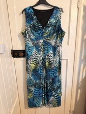 David Emanuel Midi Dress Blue