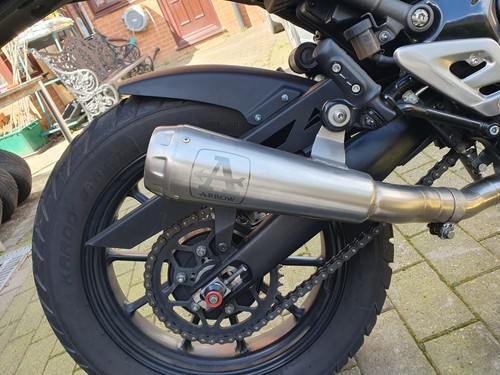 Triumph 400 arrow stainless - 400,