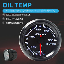 2" 52mm 7 Color Oil Temp Gauge