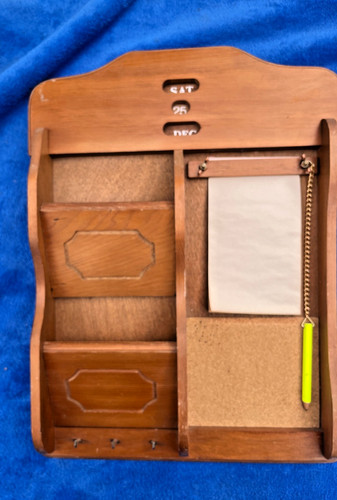 Vintage wooden perpetual - wooden,