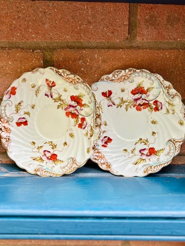Antique victorian aynsley - 2x,