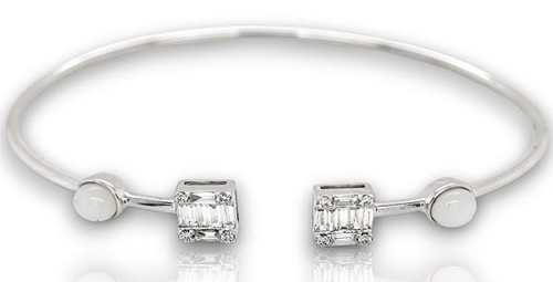 49ct diamond 18kt white gold - diamond,