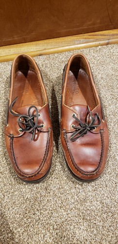 Sebago docksides brown - sebago, leather