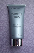NEW ZEALAND 'ROTORUA MUD' FACE PACK WITH MANUKA HONEY. 95 ml.