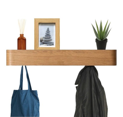 Wall mounted coat rack - mounted, 8
