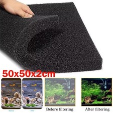 Aquarium & Pond Sponge Filter Media Biochemical Sponge Water Cleaning Foam