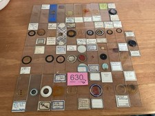 Collection Of Vintage Microscope Slides X 41  (lt630)