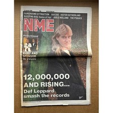 DEF LEPPARD NME MAGAZINE