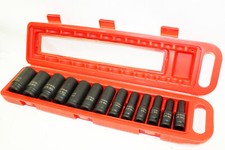 13pcs 1/2" Dr. Metric 12 Point