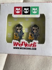 Weenicons The King Elvis Cufflinks. Unused in Box
